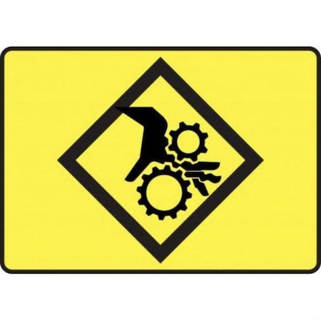 Accuform SAFETY SIGN  OUT OF ORDER 10 in  X 14 in MEQM515VP